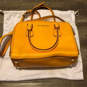 Gorgeous bright yellow Michael Kors Shoulder bag